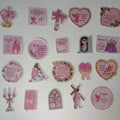 Pink Faith Sticker Set №3