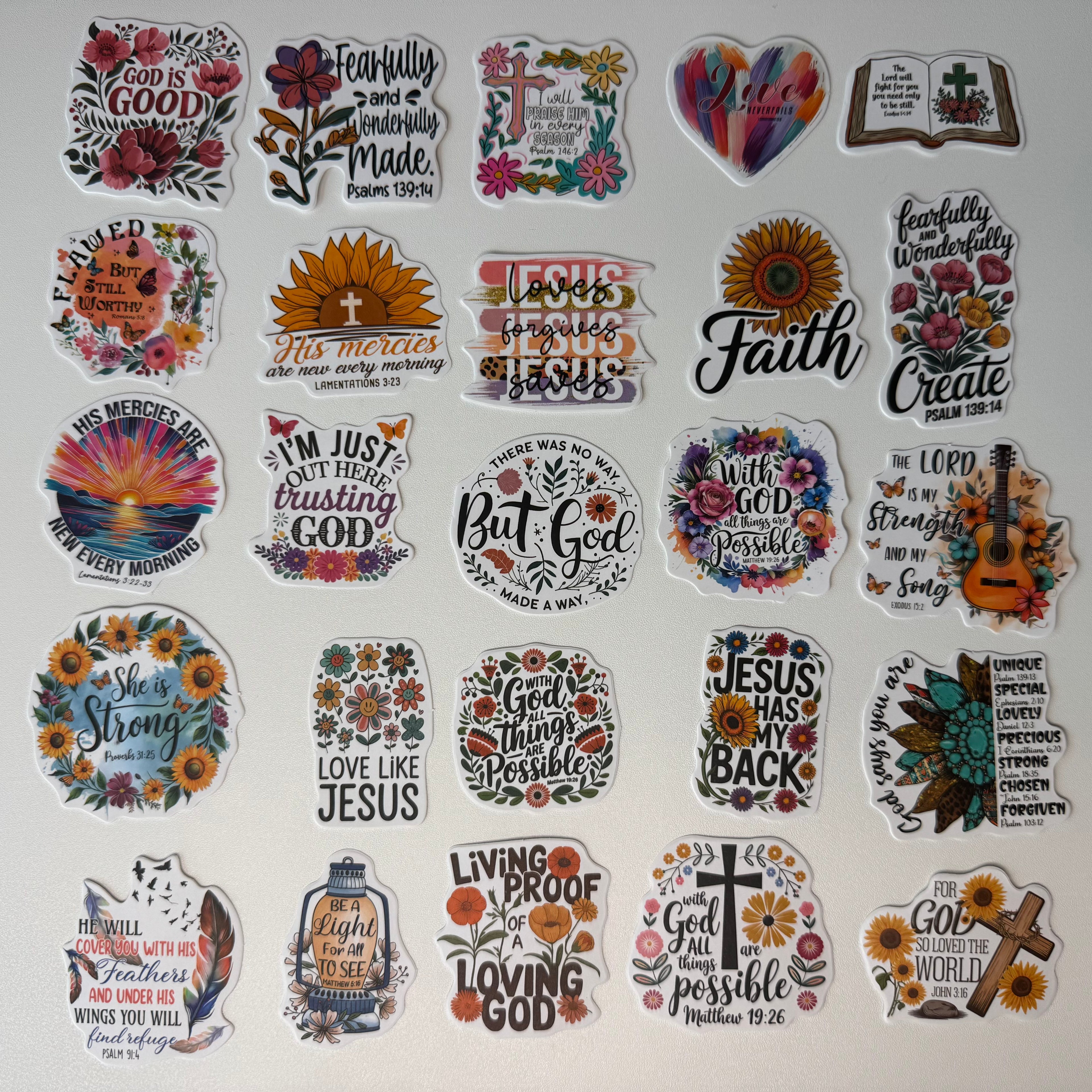 Faith Sticker Set