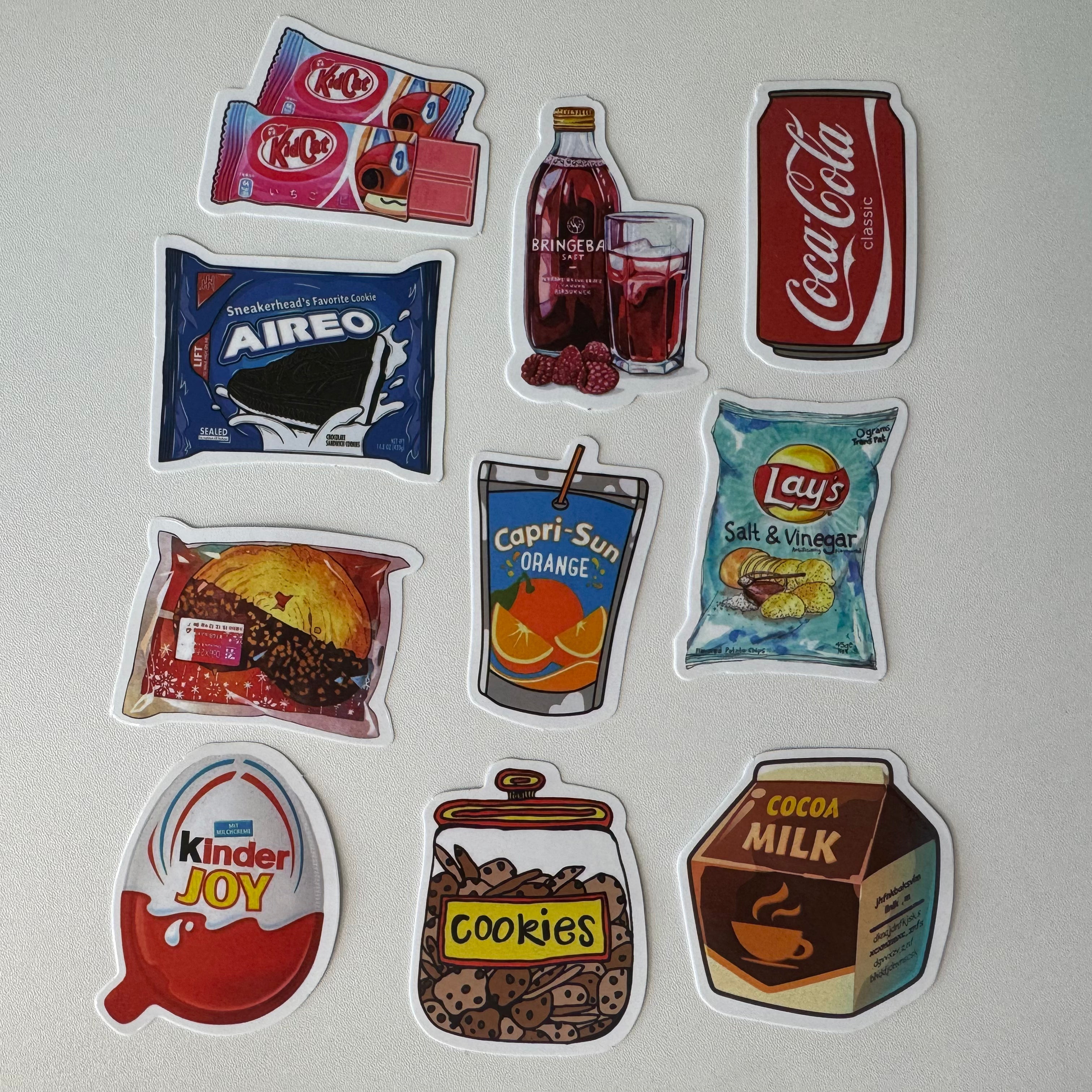 Food & Drink Sticker Set №1
