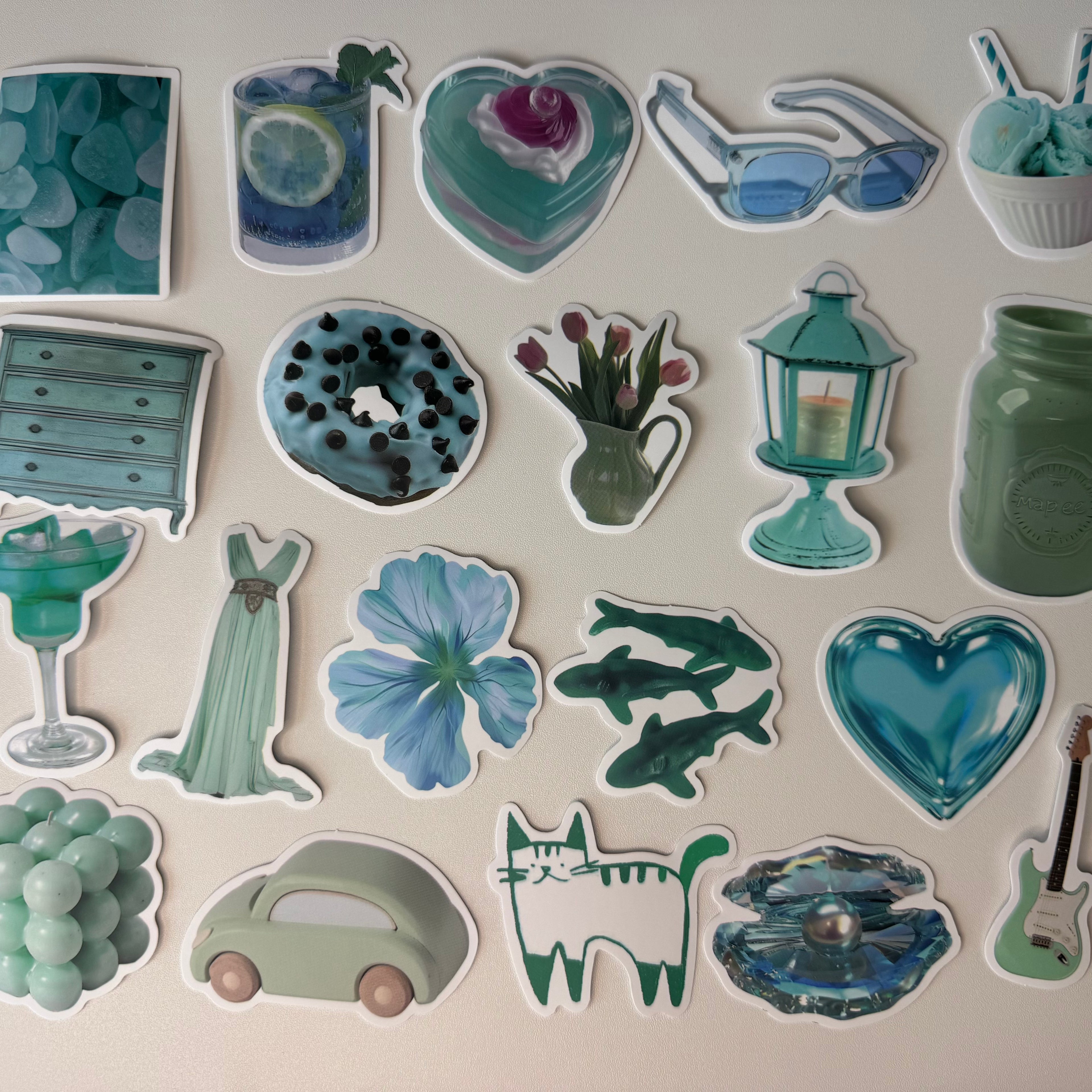 Mint Green Aesthetic Sticker Set №2