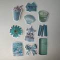 Mint Green Aesthetic Sticker Set №1