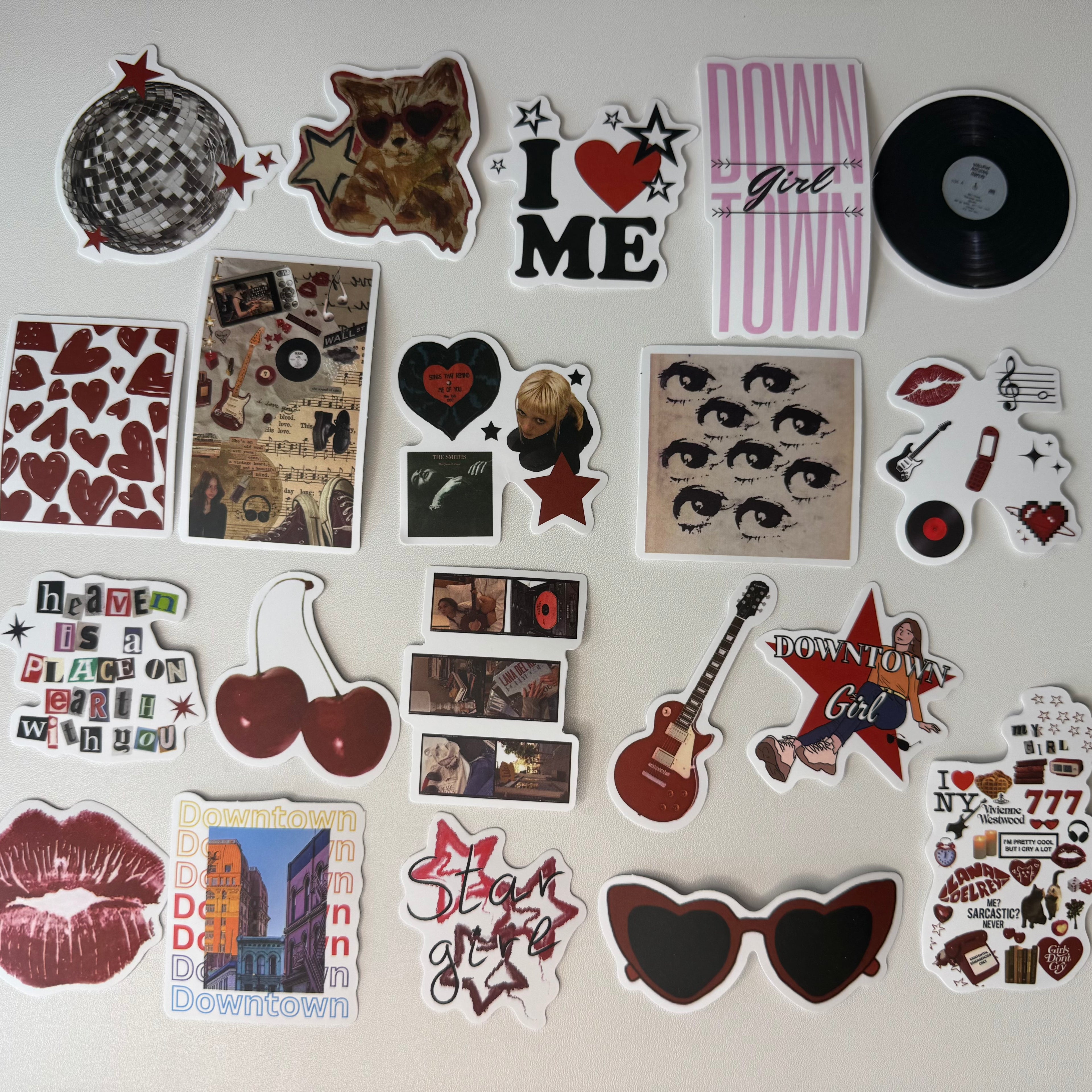 Downtown Cool Girl Sticker Set №3