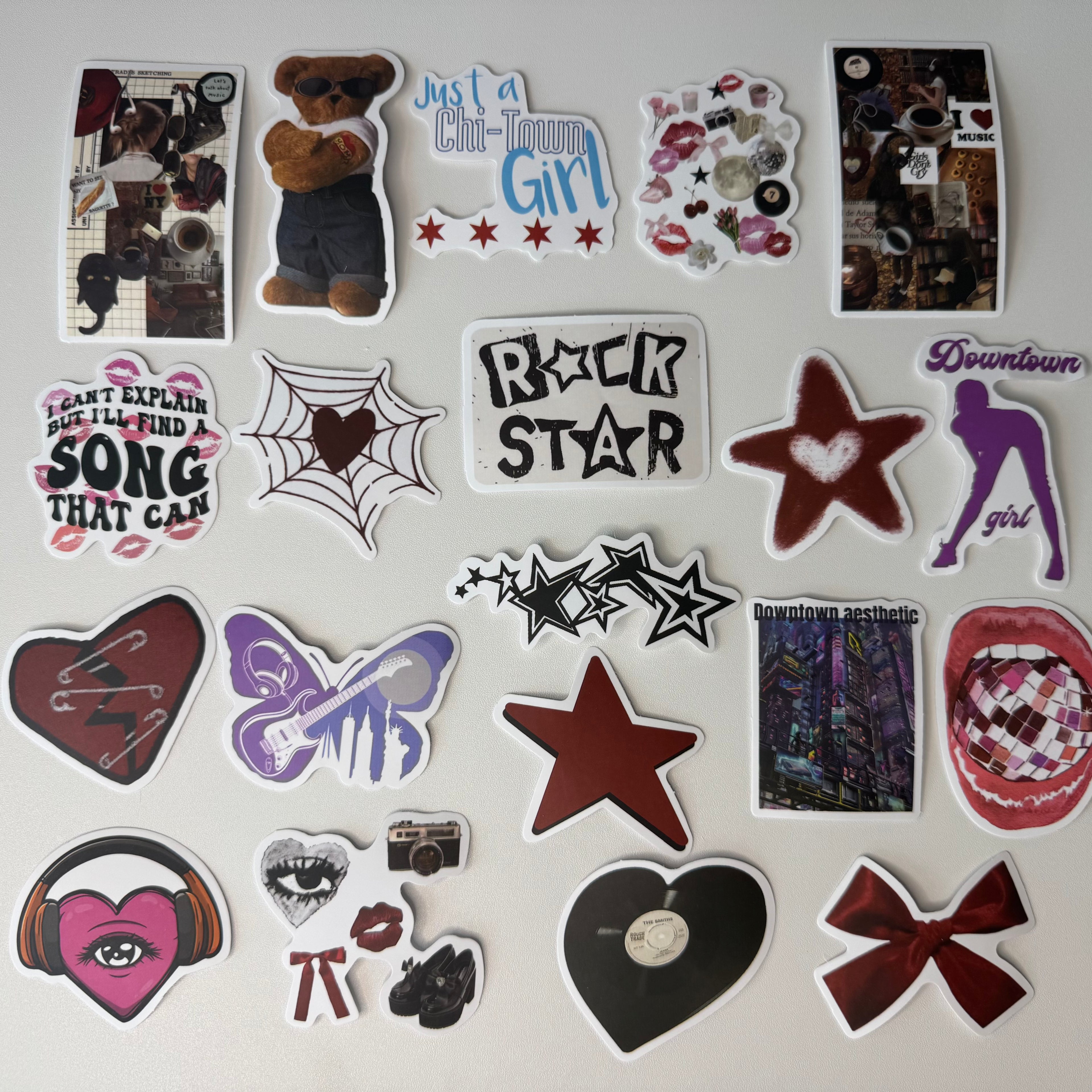 Downtown Cool Girl Sticker Set №2