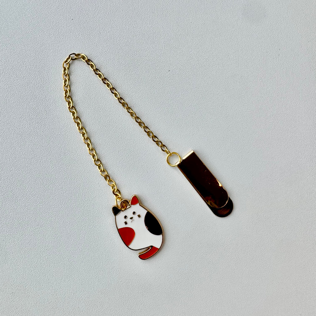 🐱 Calico Cat Charm Bookmark 🐱