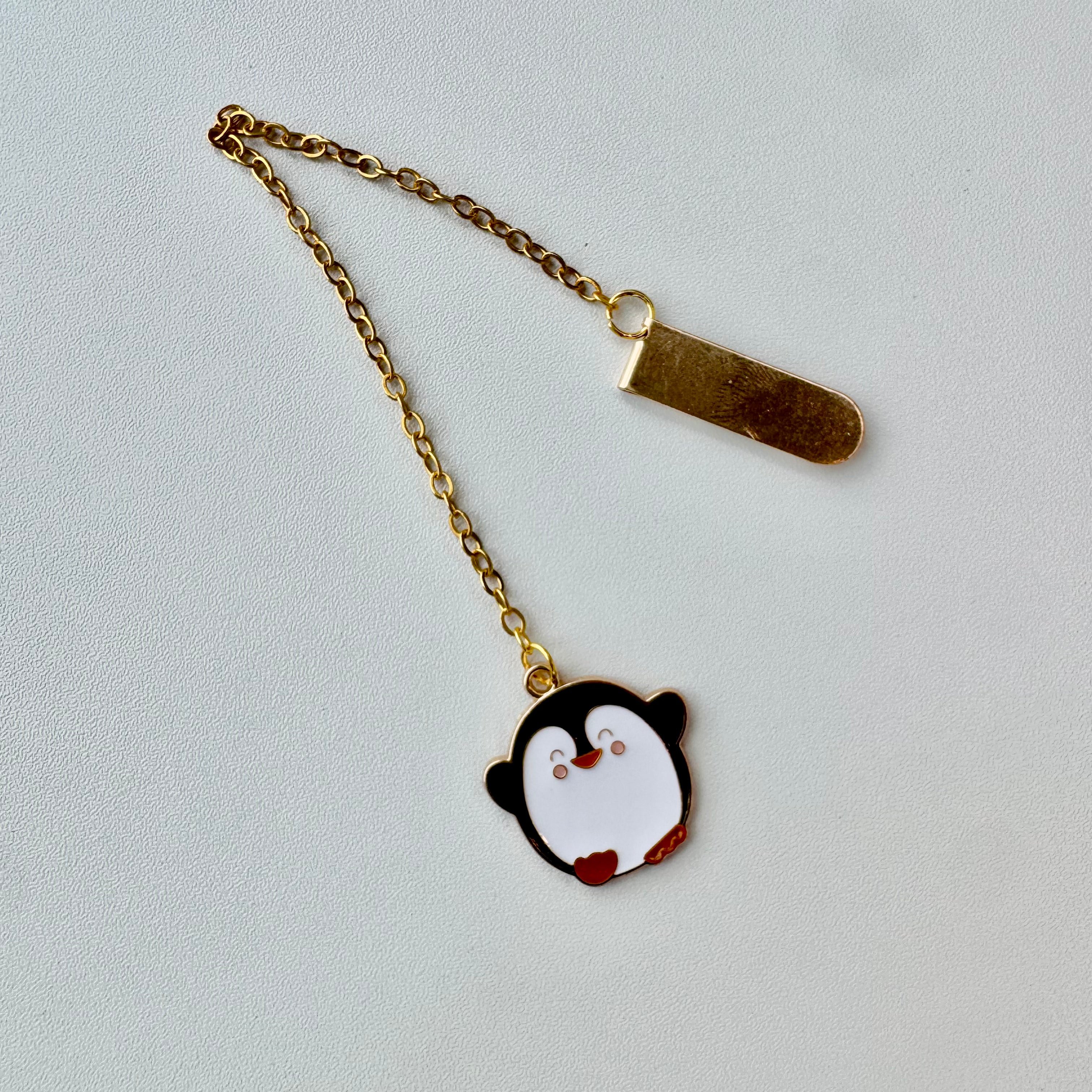 🐧 Happy Penguin Charm Bookmark 🐧