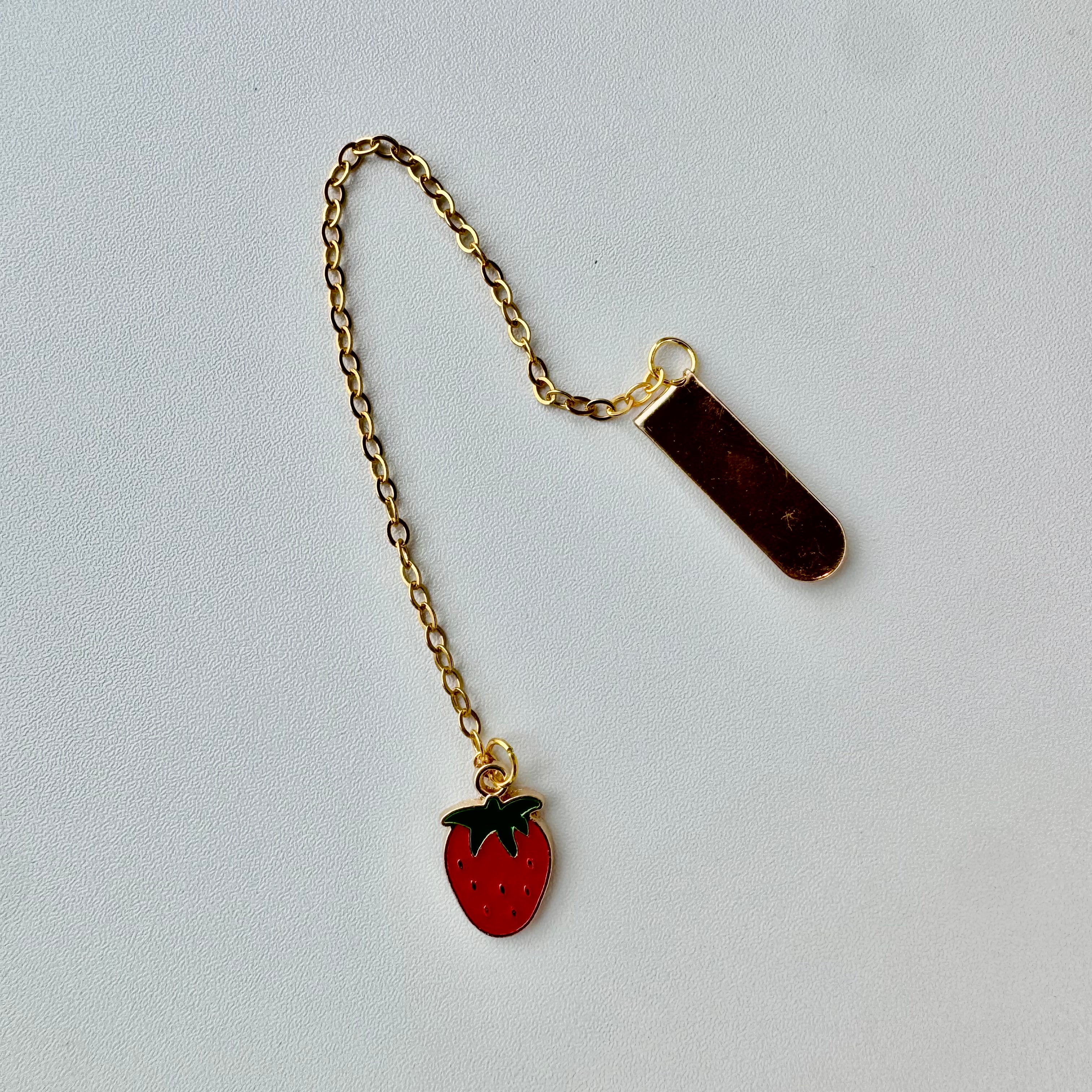 🍓 Strawberry Sweet Charm Bookmark 🍓