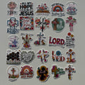 Christian Easter & Bible Verse Sticker Set